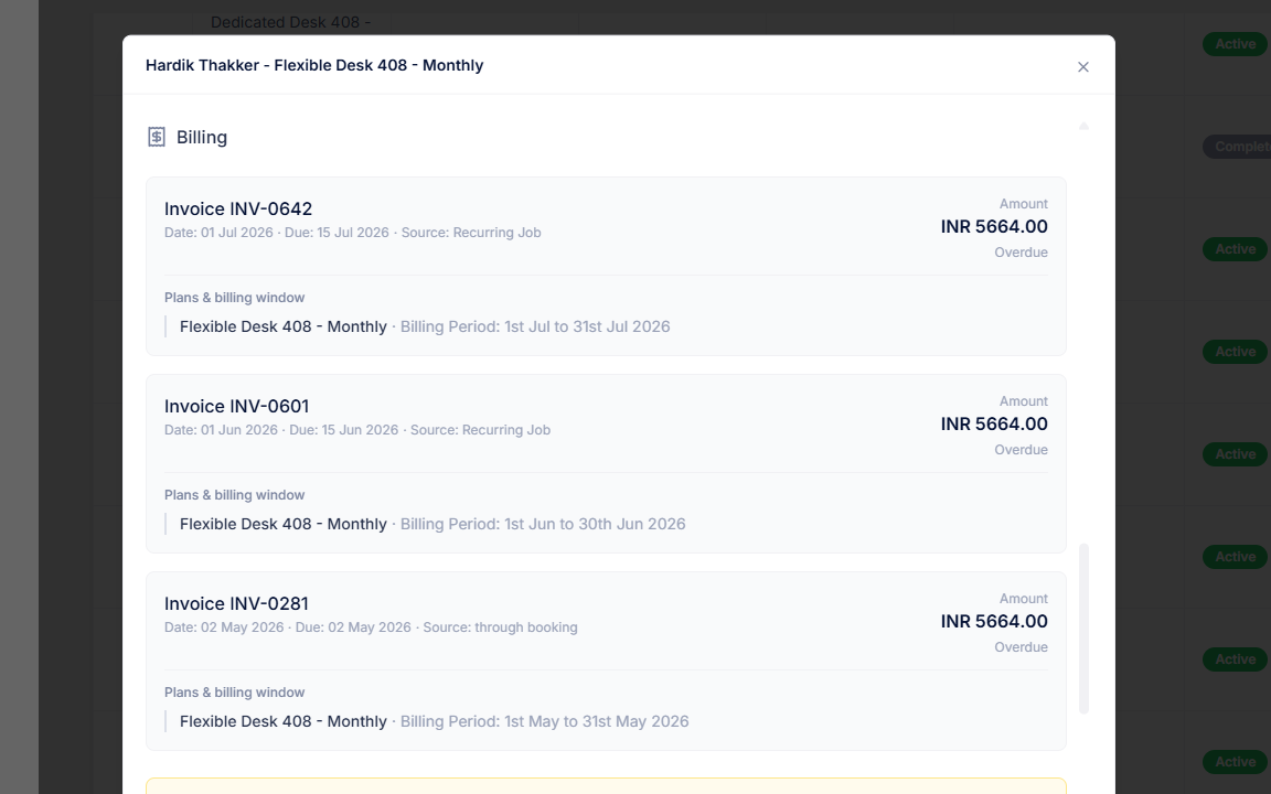 Online payments and automatic payment reminders